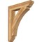 Ekena Millwork Thorton Slat Rough Sawn Bracket, Western Red Cedar, 6"W x 34"D x 42"H BKT06X34X42THR06RWR - alternate 1